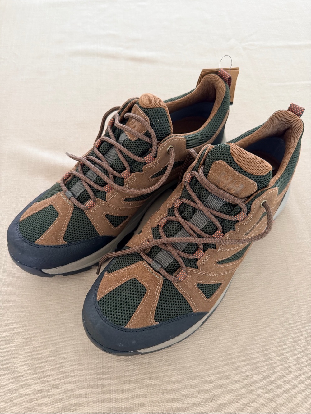 Helly Hansen Men's Green and Brown Outdoor Trainers
